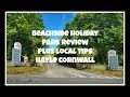 Camping in Cornwall - Beachside Holiday Park - full tour of the campsite and local area