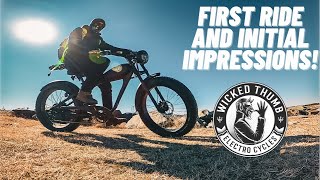 WICKED THUMB MCQUEEN 750 DESTROYER EBIKE | FIRST RIDE, REVIEW + FIRST IMPRESSIONS screenshot 2