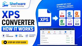 How to Convert XPS Files to PDF | Shefware XPS Converter Tutorial #XPSConverter #XPSToPDF #Shefware