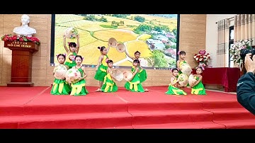 Tiết mục múa "Bức họa đồng quê" - Lớp MG A2, MN Ngọc Mỹ B