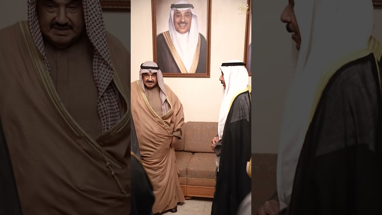 أستقبال أبناء و أحفاد المغفور له الشيخ دعيج الإبراهيم الصباح للمهنئين في شهر رمضان المبارك