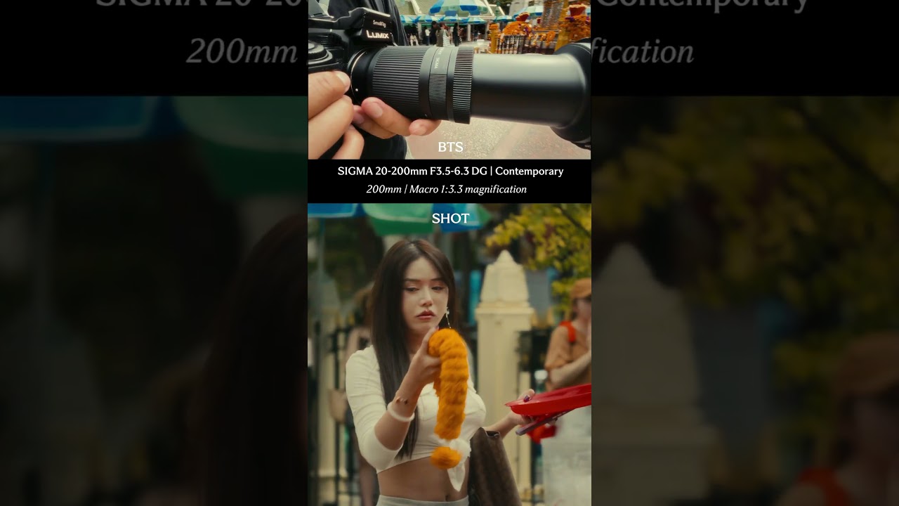 🎥 Sigma 20-200mm F3.5-6.3 DG | Contemporary #sigma #sigmathailand #behindthescenes #filmmaker #cinema — Video review, click xem trên YouTube