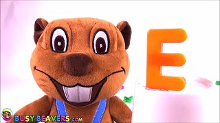 Playdoh Alphabet Surprise - Orange Egg - Letter E - Busy Beavers - Remixed & Remade