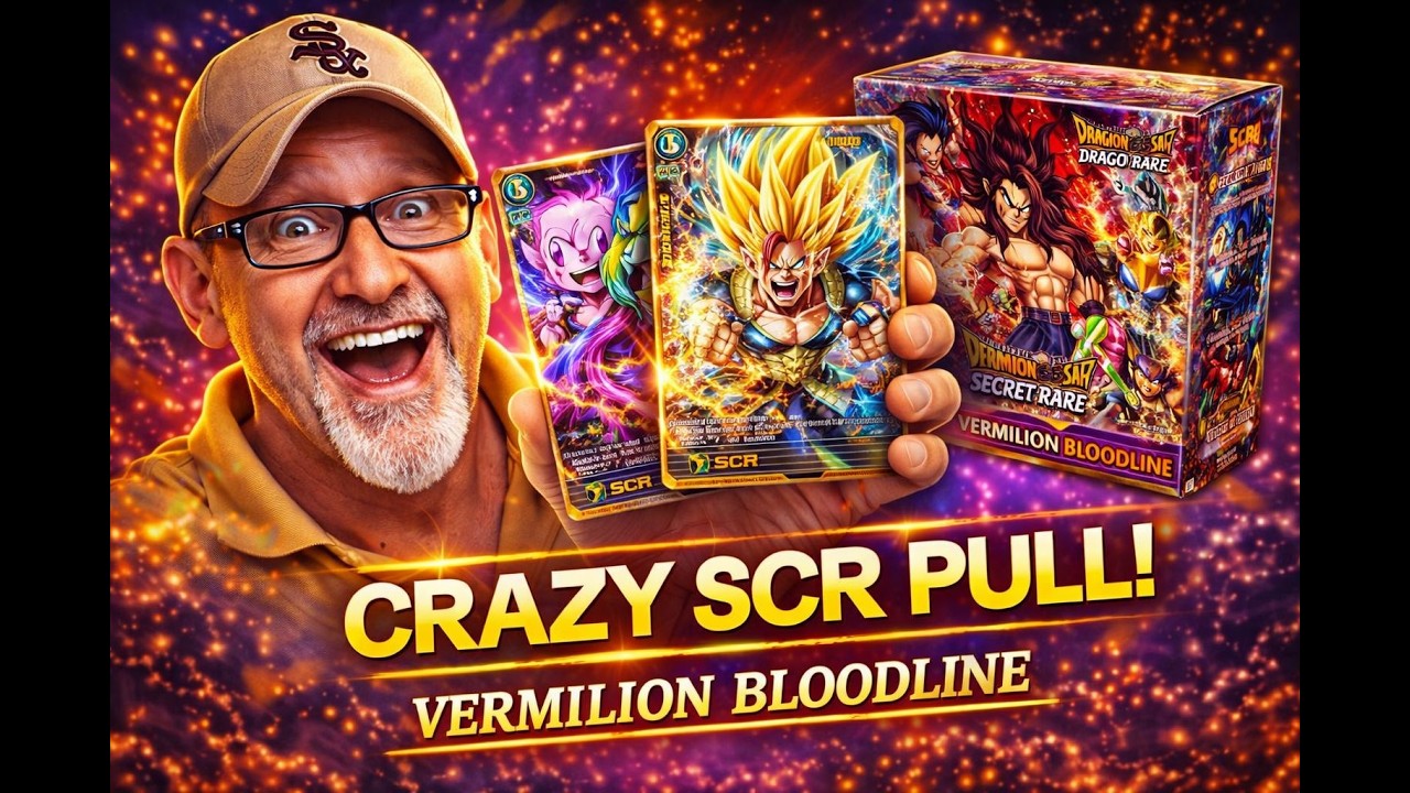 Dragon Ball Vermilion Bloodline Booster Box Opening | 2 SSP & SCR Pulls ...
