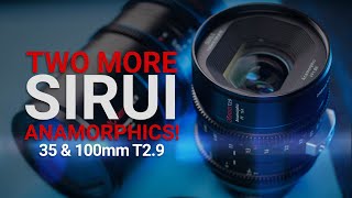 Sirui 35 and 100mm 1.6X Anamorphic Lenses! A Complete Full Frame Set