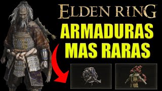 Armaduras que no tienes Elden Ring | top armaduras raras |