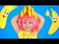 Bananas song   kids songs  nursery rhymes from nika