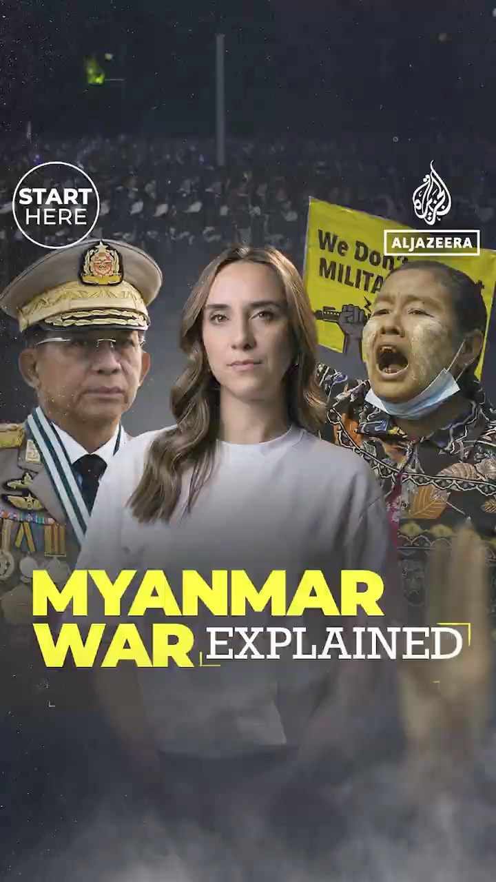 Myanmar War Explained | Start Here shorts