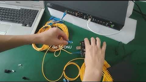 EPON repeater  GEPON extender  amplifier testing example
