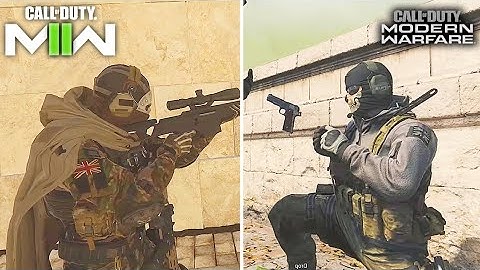 Modern Warfare 2 Ghost Execution Vs MW2019 Ghost Execution Move