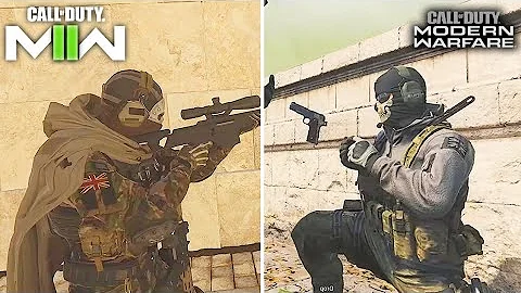Modern Warfare 2 Ghost Execution Vs MW2019 Ghost Execution Move