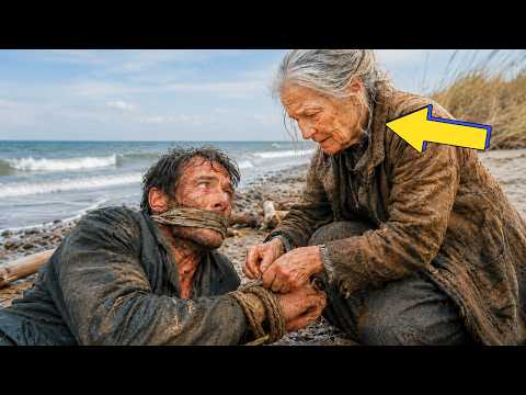 AFTER THE STORM, AN OLD WOMAN FOUND A BOUND MAN ON THE SHORE… BUT SHE DIDN'T KNOW WHO SHE BROUGHT...