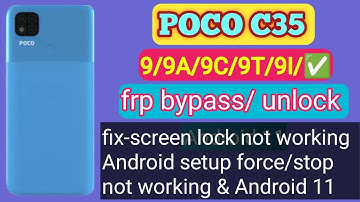 Poco C31 MIUI 12.5.3 Frp Bypass Without Pc || New Trick 2024 || Bypass Google Account