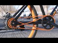 Insane double chain Bicycle ( two-way riding )