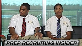 Prep Recruiting Insider - McDonogh 35  DE Sci Martin & LSU signee Clifford Chattman