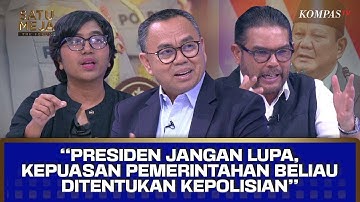 Bagaimana Keseriusan Presiden Prabowo Evaluasi dan Reformasi Polri? | SATU MEJA