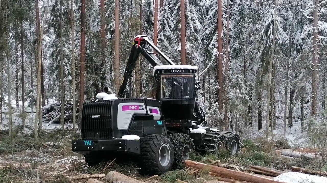 Slutavverkning Logset 6hp