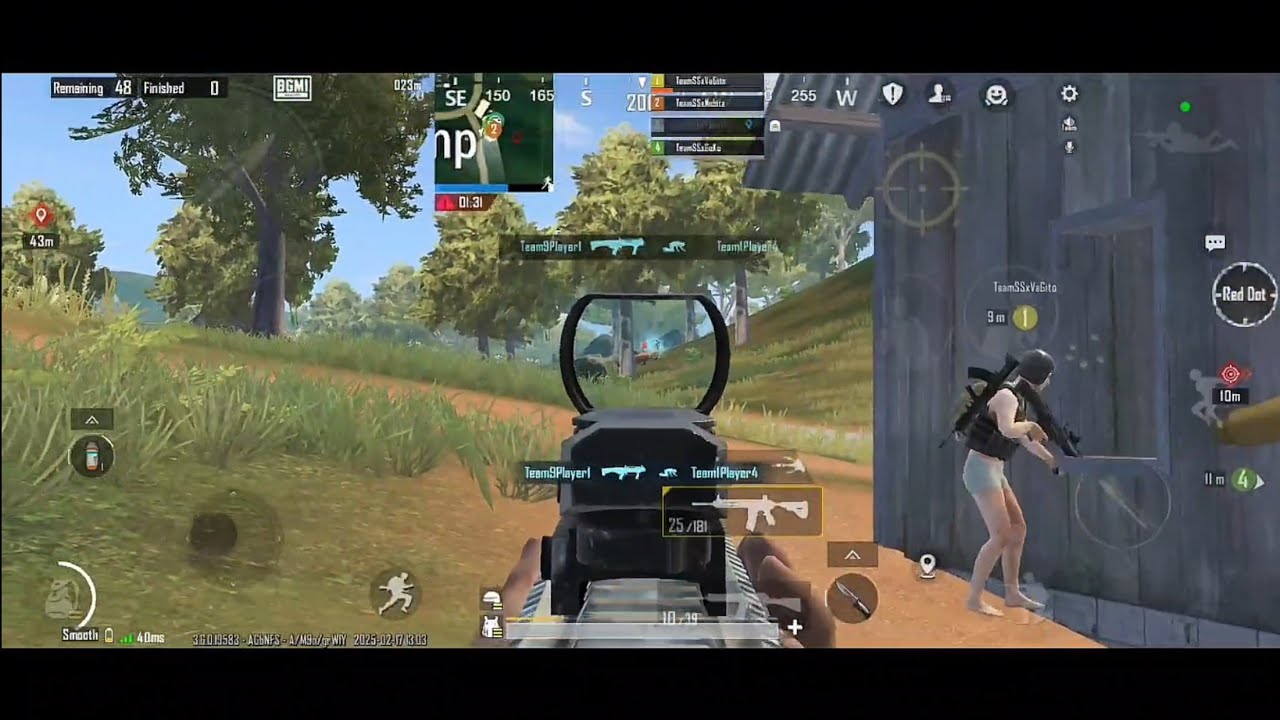 BGIS 2025 ROUND 1 MATCH POV🥶 || MATCH 5 || ASSAULTER POV ️‍🔥☠️ ...