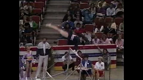 1985 US Women's World Gymnastics Championship Team...