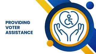 Using the Universal Voting Console UVC & Providing Voter Assistance Election Officer Training Video