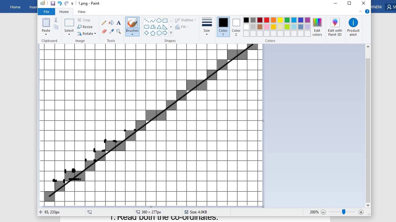OPTIMIZING LINE DRAWING ALGORITHM || 17BLC1021 || 17BLC1079 - YouTube