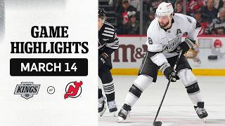 HIGHLIGHTS: LA Kings at New Jersey Devils | 03.14.26