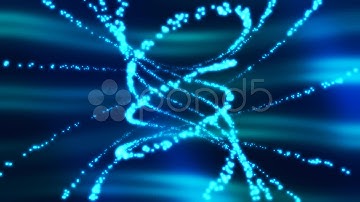 Blue Particle Vortex Abstract Looping Animated Background. Stock Footage