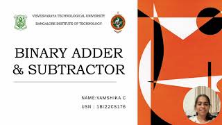 Binary Adder and Subtractor