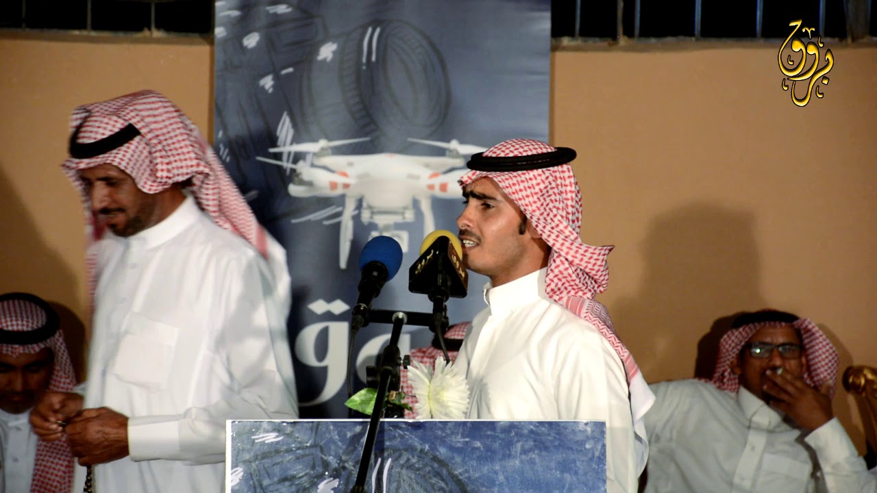 حسين ثاري وفهاد فهد من حفل عبدالله مفلح الرشيدي