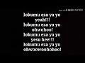 El georges feat jowb lokumucrescendo en parole lyrics vido