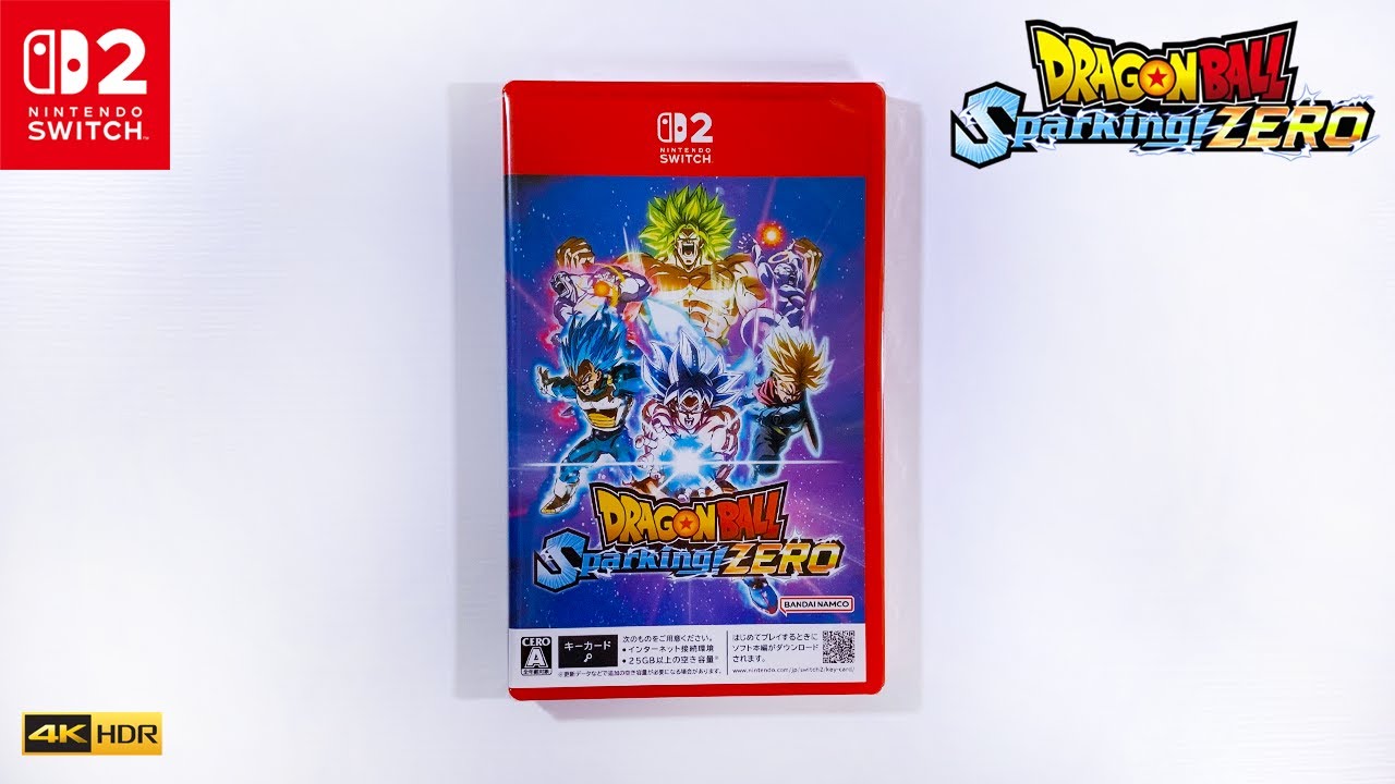 Unboxing DRAGON BALL: Sparking! ZERO + Gameplay (Nintendo Switch 2