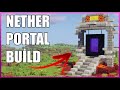 Nether Portal Build Yaptım ! Minecraft: Survival 1.16.5