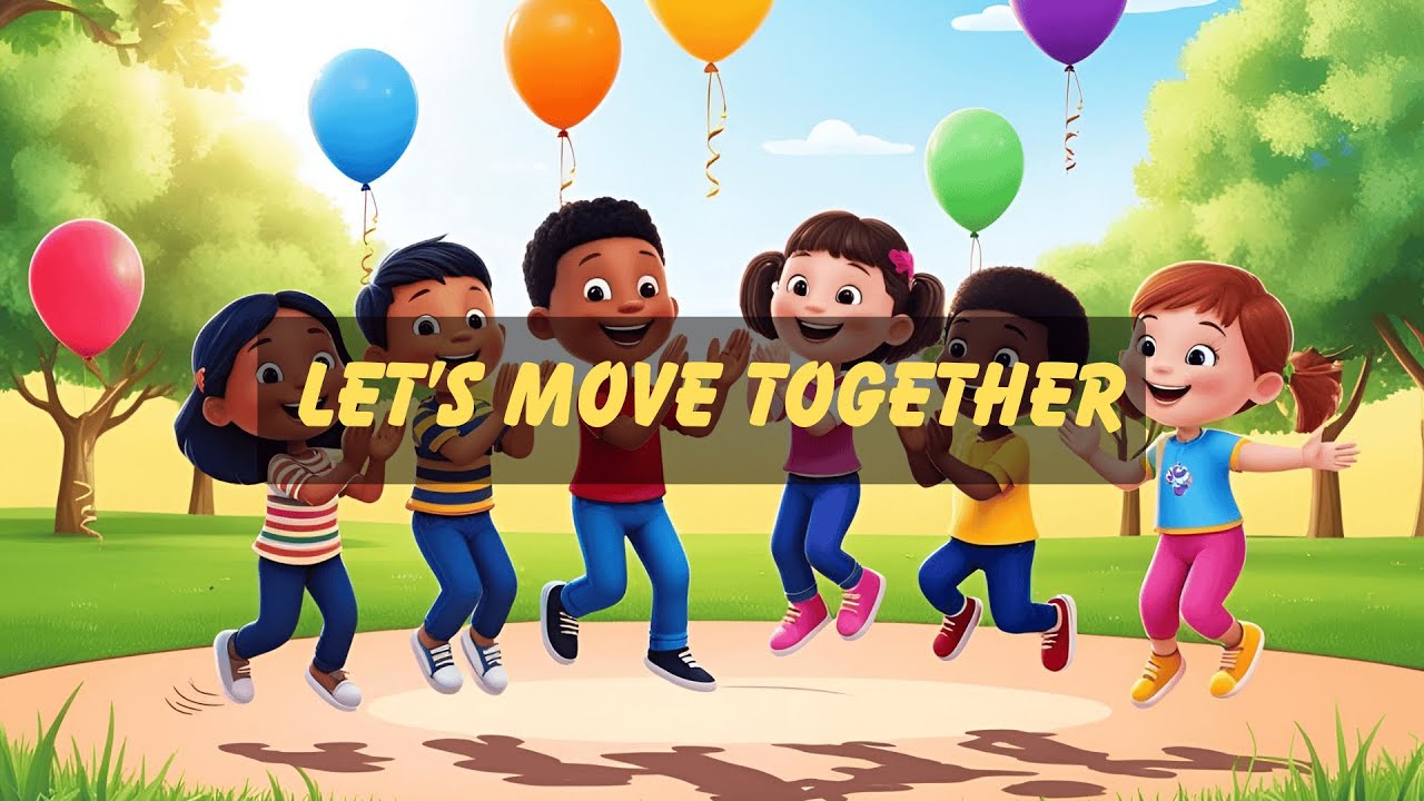 🎵 Let’s Move Together! 🌟 Kids Dance Song With Actions 🧸 # ...