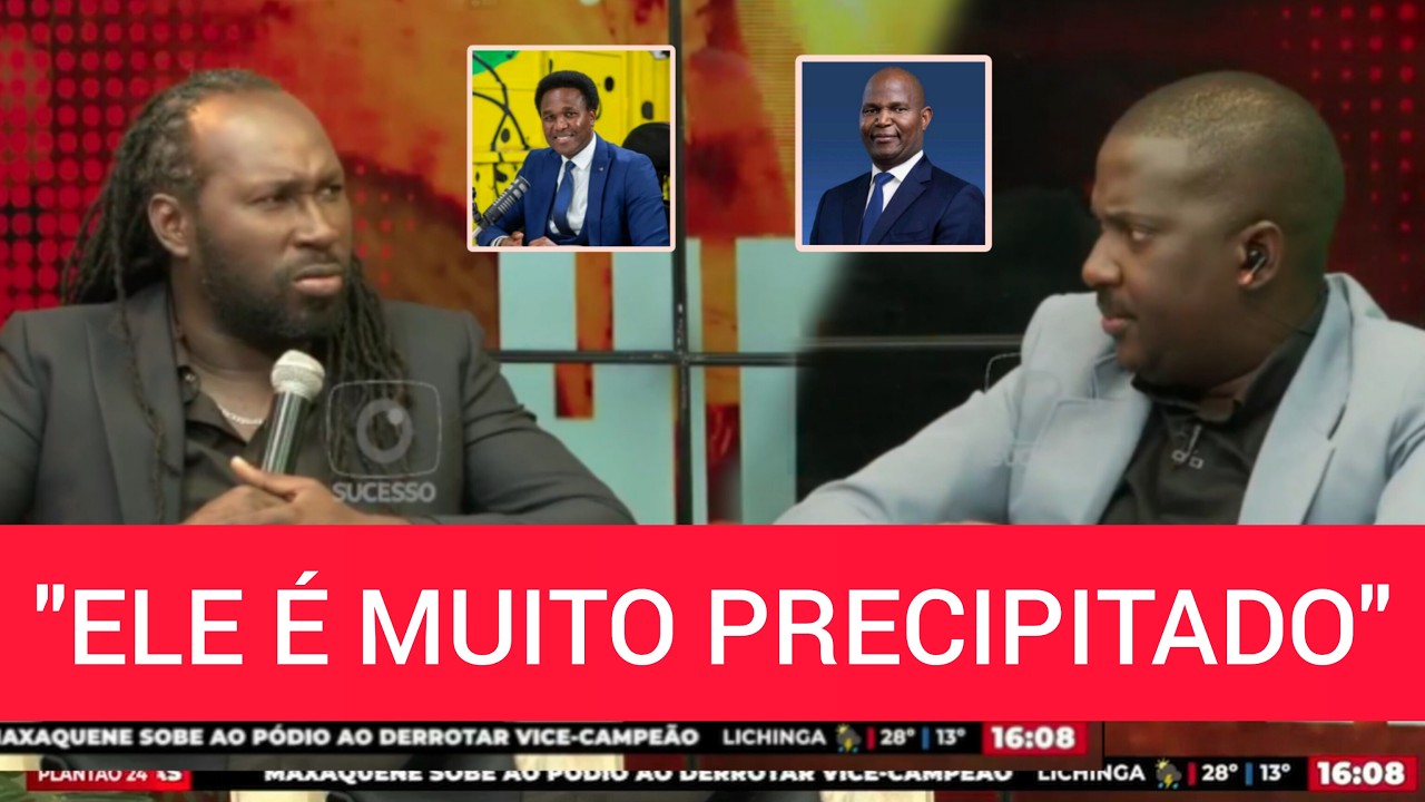 DJ JUNIOR detona geral DANIEL CHAPO e VENÂNCIO MONDLANE  em direto no Batidas com PVTO AIRES