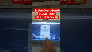 Link📢Indian Coast Guard Result 2025✅How to Check/Download Join Navik GD DB Yantrik Result 2025 Score