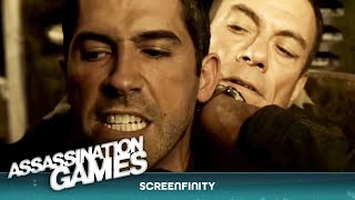 Spine Tingling Action! Scott Adkins VS Jean Claude Van Damme | Assassination Games | Screenfinity