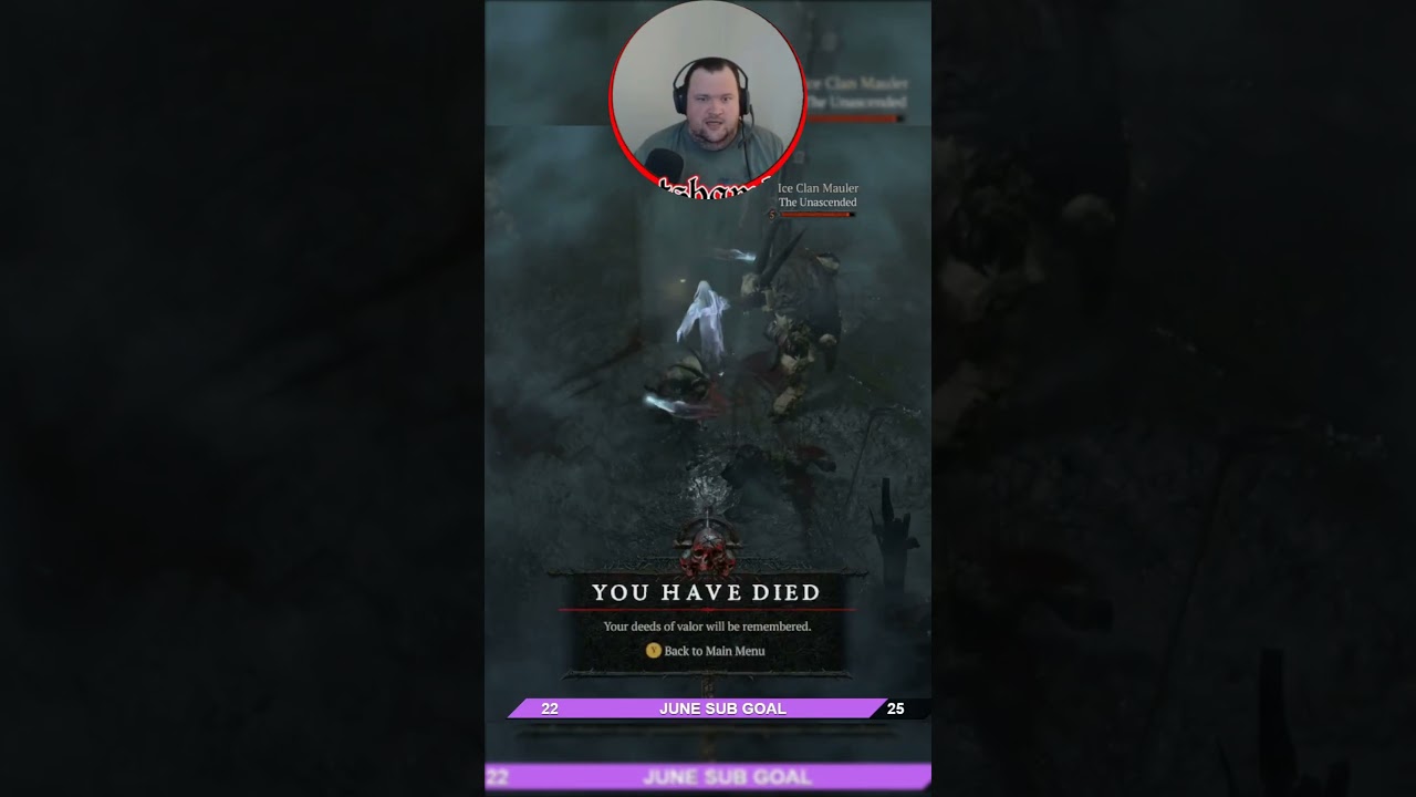 Quickest Diablo 4 Hardcore Death?! 