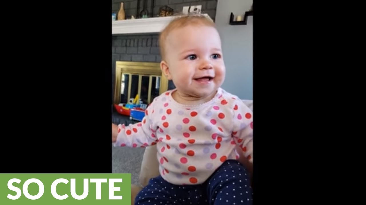 Baby S Priceless Reaction To Air Blown In Her Face Youtube