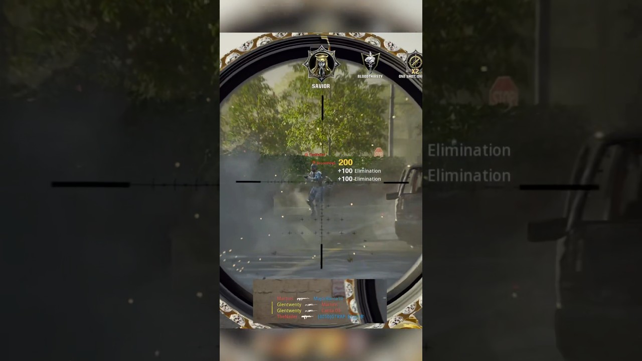 Killchain split 5on +quad feed no scope ender 😍 