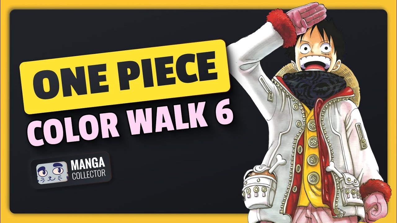 One Piece Color Walk 6 Gorilla Las Ilustraciones Más Épicas