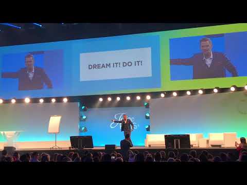 Lukas Spies ClubW - Keynote Juice Plus Convention Freiburg Oktober  2017 - Dream it do it