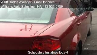 2008 Dodge Avenger for sale in Holyoke, MA 01040 at the Will 2008 Dodge Avenger For Sale