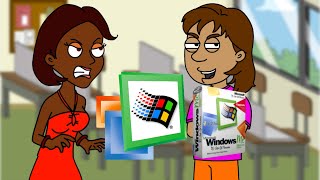 Dora Downgrades the School Computers to Windows ME / Grounded
