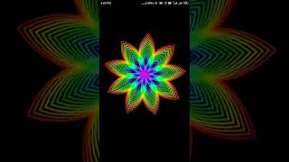 Beautiful flower design using python | #youtubeshorts #shorts #flower #youtube