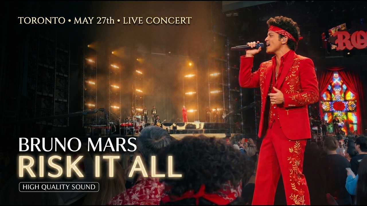 The Best of Bruno Mars Live! | Risk It All (4K with HQ Shure Audio