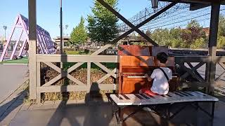 Street Piano, Kazan, Russia| Уличное Пианино Казань| Sami (Age 13)| Mariage D'amour (Spring Waltz)