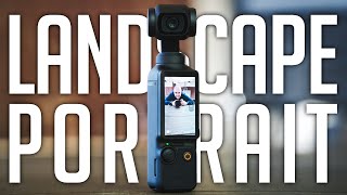 How to Film in Landscape or Portrait With Dji Pocket 3 ? screenshot 2