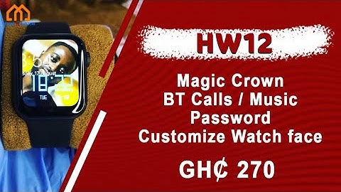 HW12 Smartwatch| Apple Series 6 Mastercopy | 42mm | Full Review