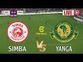 LIVE Simba Vs Yanga NBC Premier League 2026 Today S Match Simulation 