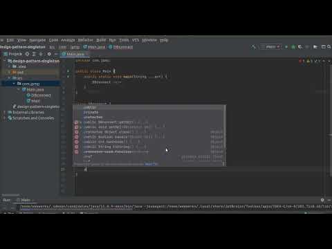 Singleton Design Pattern in Java